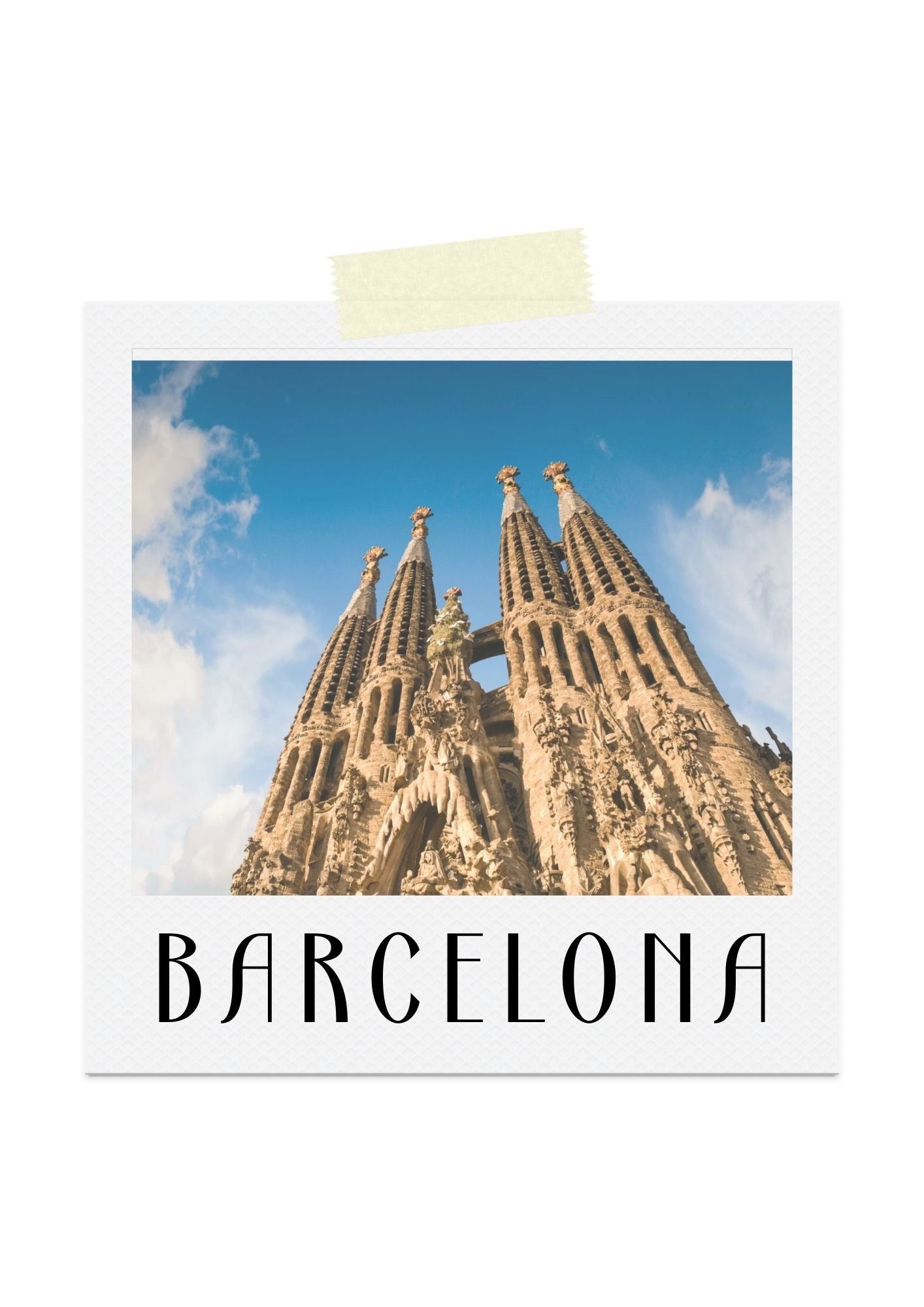 Barcelona 4 denní itinerář